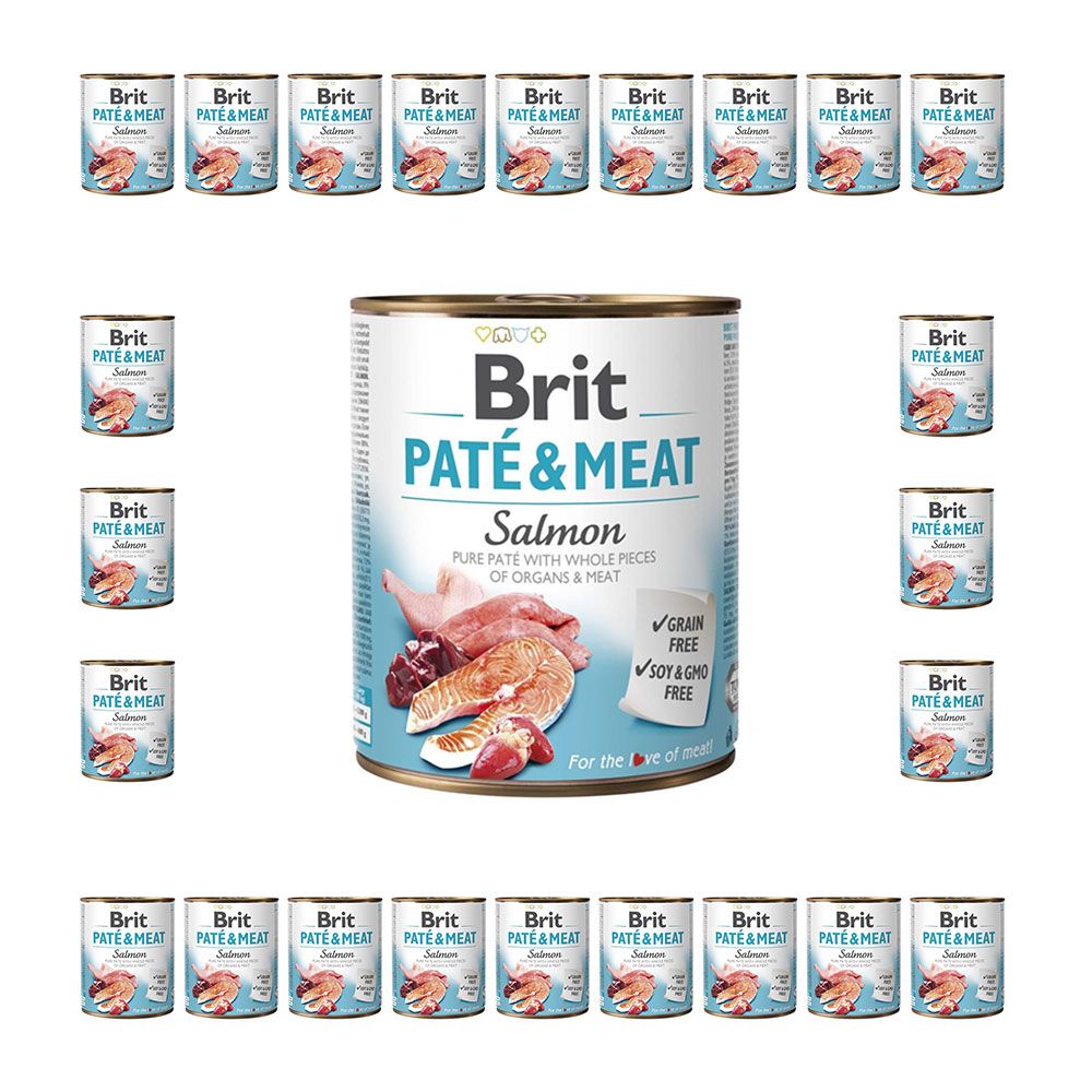 Pakiet Brit Pate & Meat Chicken Kurczak Mokra Karma Dla Psa 24 x 800 g