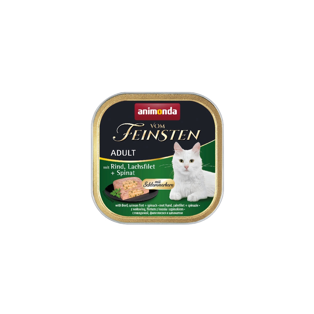 Animonda Vom Feinsten Wołowina, Łosoś, Szpinak 100 g