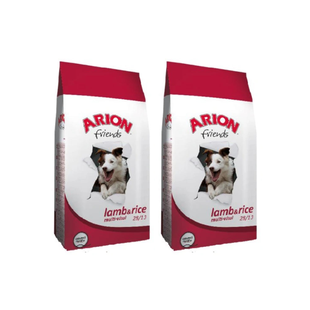 Pakiet Arion Friends Lamb & Rice Multi-Vital Jagnięcina & Ryż Karma Dla Psa 2 x 15 kg