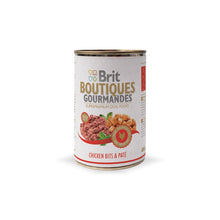 Brit Boutiques Gourmandes Chicken Bits & Pate Kawałki Kurczaka Pasztet 400 g
