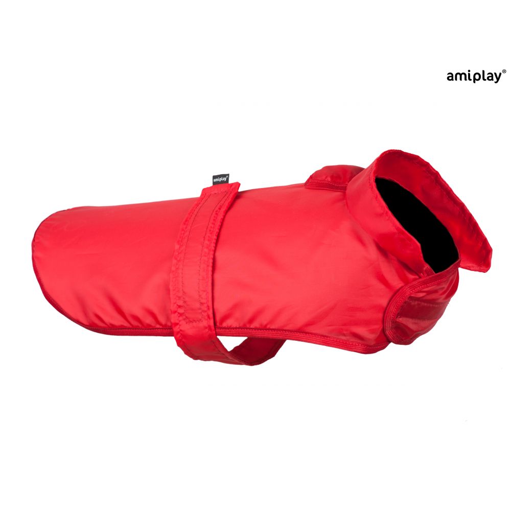 AmiPlay Pelerynka Przeciwdeszczowa Bristol Czerwona 23 cm