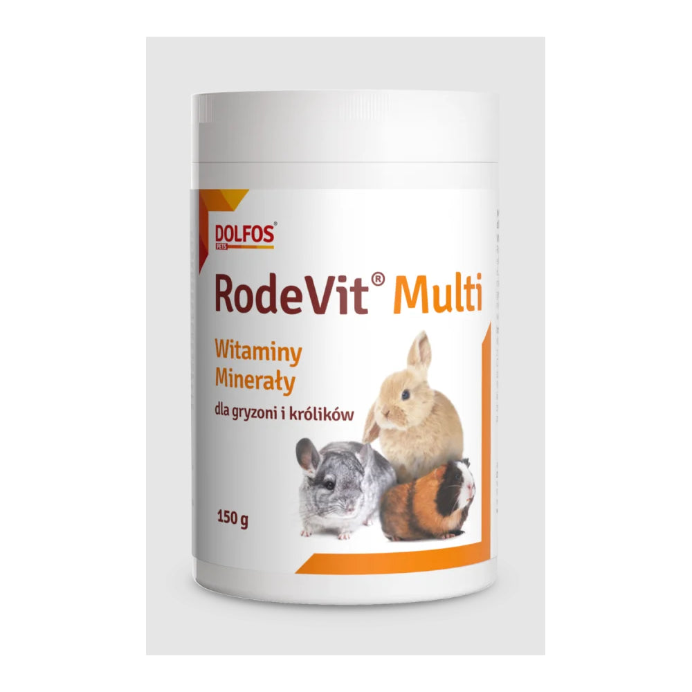 Dolfos RodeVit Multi Witaminy Dla Gryzoni i Królików 150 g