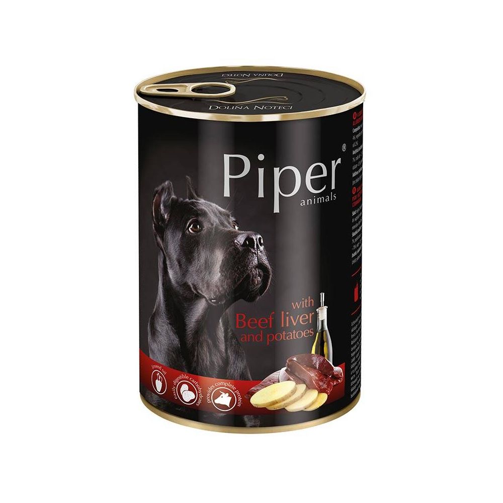 Dolina Noteci Piper Wątróbka Wołowa z Ziemniakami 400 g