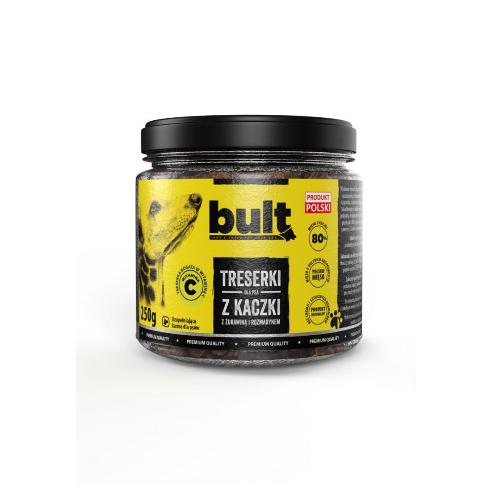 Bult Treserki z Kaczki z Żurawiną i Rozmarynem Przysmak Dla Psa 250 g