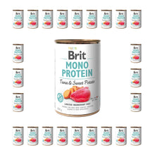 Pakiet Brit Mono Protein Tuna & Sweet Potato Tuńczyk Bataty Mokra Karma Dla Psa  24 x 400 g