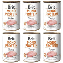 Pakiet Brit Mono Protein Turkey Indyk Karma Dla Psa 6 x 400 g