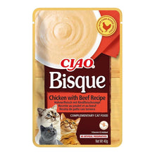INABA CAT CIAO BISQUE CHICKEN WITH BEEF 40G Kurczak z Wołowiną