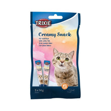 Trixie Creamy Snack Tuńczyk i Białoryby Przysmak Dla Kota 5 x 14 g