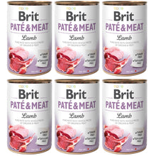 Pakiet Brit Pate & Meat Lamb Jagnięcina Mokra Karma Dla Psa 6 x 400 g
