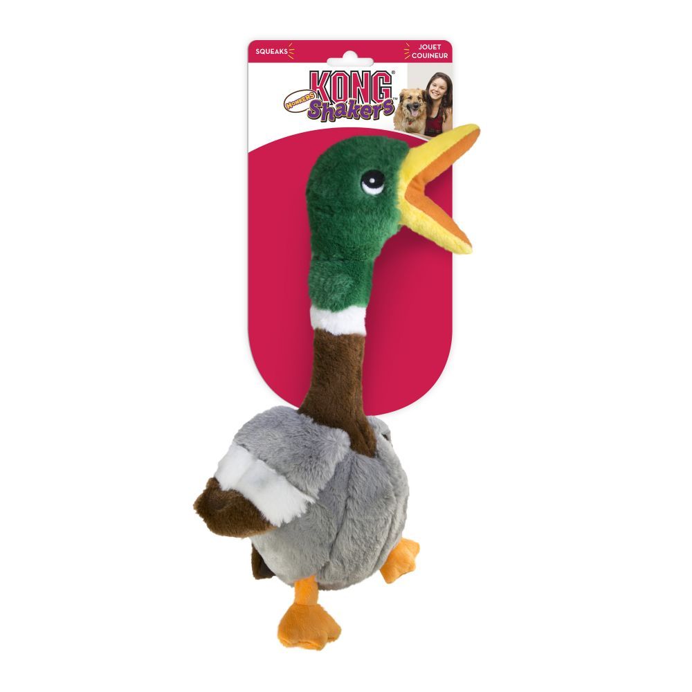 Kong Shakers Honkers Duck Kaczka Zabawka Dla Psa Z Piszczałką Rozmiar S