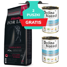 Fitmin For Life Lamb & Rice Jagnięcina 15 kg + Dolina Noteci Bogata w Jagnięcinę 2 x 400 g GRATIS