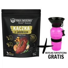 Pakiet Paka Zwierzaka Seventh Heaven Duck&Apple Sucha Karma Dla Dorosłych Psów Kaczka Z Jabłkiem 1,5 kg + Butelka Turystyczna GRATIS!