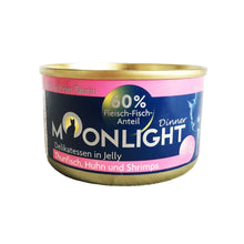 MOONLIGHT Dinner 6 Tuńczyk, kurczak i krewetki w galaretce 80g
