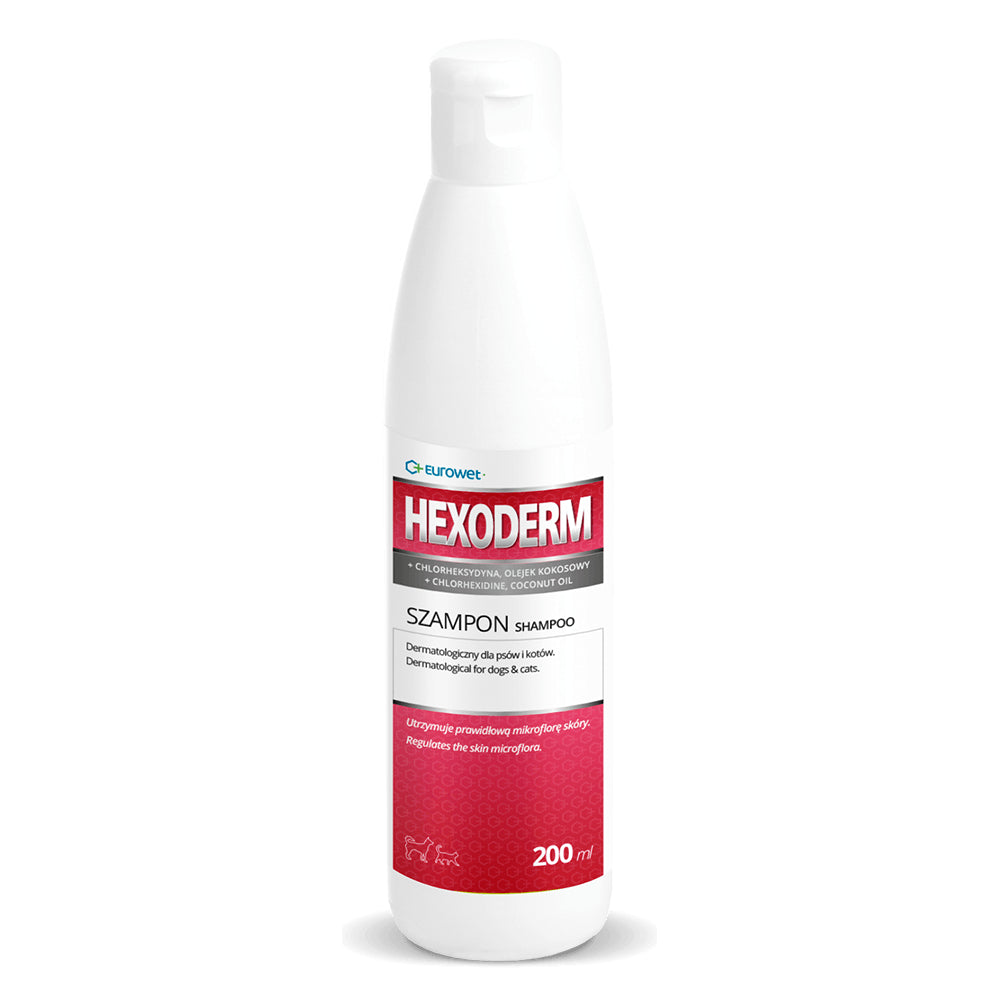 Eurowet Hexoderm Szampon Dermatologiczny 200 ml