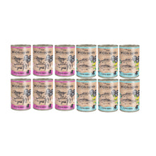 Pakiet Wiejska Zagroda Dla Szczeniąt Mix Smaków 12 x 400 g