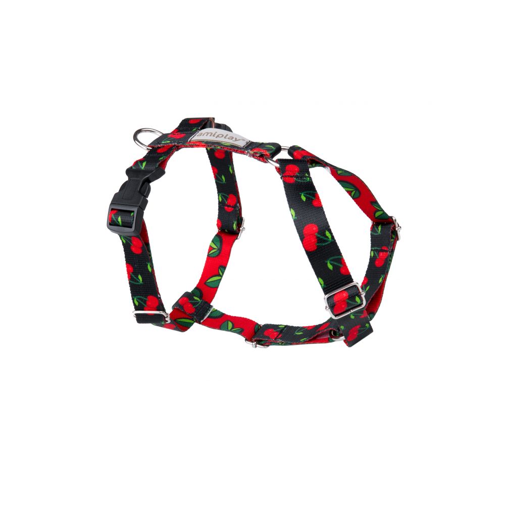 Amiplay Szelki Regulowane Guard BeHappy Rozmiar XL Cherry