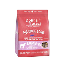 Dolina Noteci Superfood Air Dried Danie z Jagnięciną i Krewetkami Suszona Karma Dla Dorosłych Psów Małych Ras 1 kg