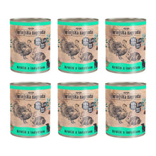 Pakiet Wiejska Zagroda Królik z Indykiem 6 x 800 g