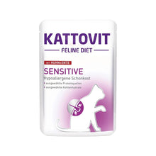 KATTOVIT Sensitive kurczak i kaczka 85g układ pokarmowy