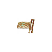 Dibaq Jerky Patyczki Skręcane Brązowo - Białe 50 szt