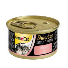 GIMCAT Shiny Cat Kitten Kurczak w galaretce 70g mokra karma dla kociąt