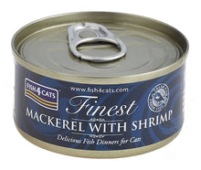 Fish4Cats Finest Makrela z Krewetkami 70g