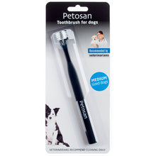 PETOSAN szczoteczka z podwójną główką do mycia zębów u psa rasy średniej m