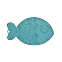 Fiboo Fishka Mata do lizania turkusowy