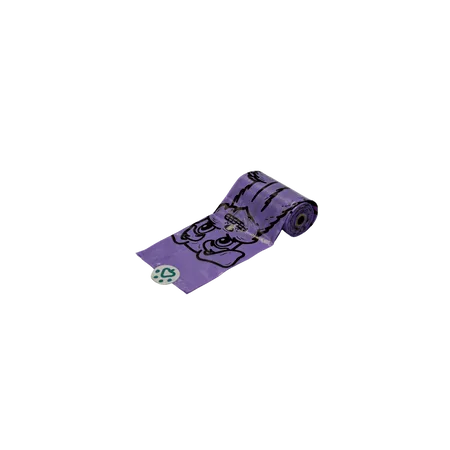 Fiboo Eko Worki na psie odchody - 8pak – fioletowy