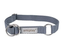 Amiplay Obroża półzaciskowa Samba L Szary