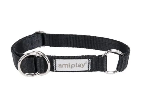 Amiplay Obroża półzaciskowa Samba XL Czarny