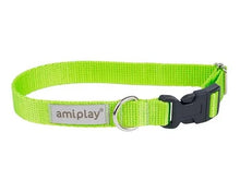 Amiplay Obroża regulowana Samba M Zielony
