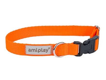 Amiplay Obroża regulowana Samba XL Pomarańczowy