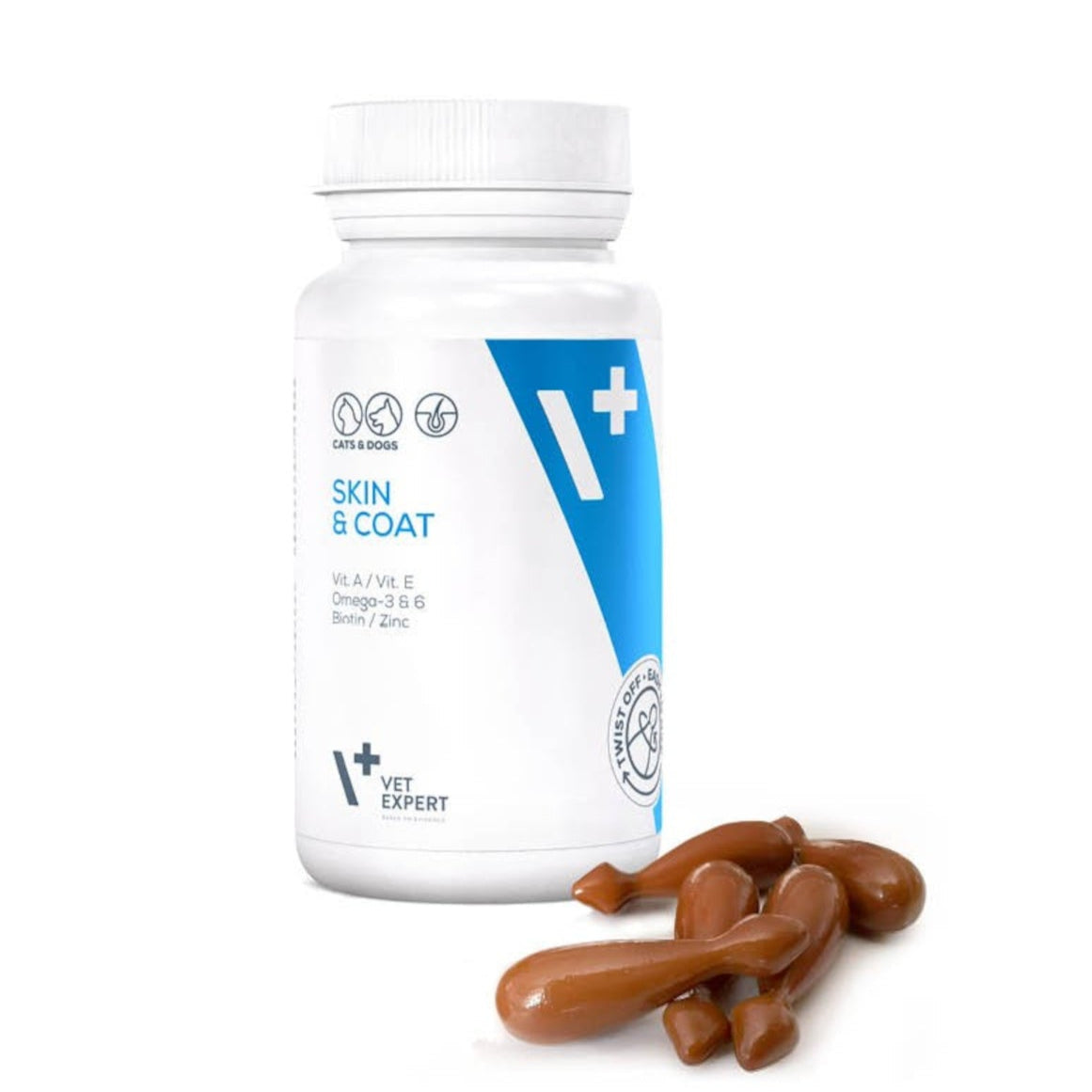 VET EXPERT Skin&Coat 30 kapsułek preparat na skórę i sierść