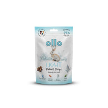 Ollo Air Dried Light Rabbit Strips 80g delikatnie przysmaki niskotłuszczowe