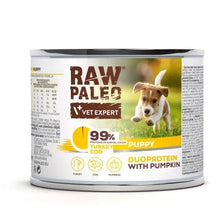 RAW PALEO Turkey Cod Puppy 200g mokra karma dla szczeniąt duoproteina indyk z dorszem