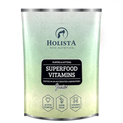 HOLISTA Superfood Vitamins Junior 600g mieszanka mineralno-witaminowa dla szczeniąt