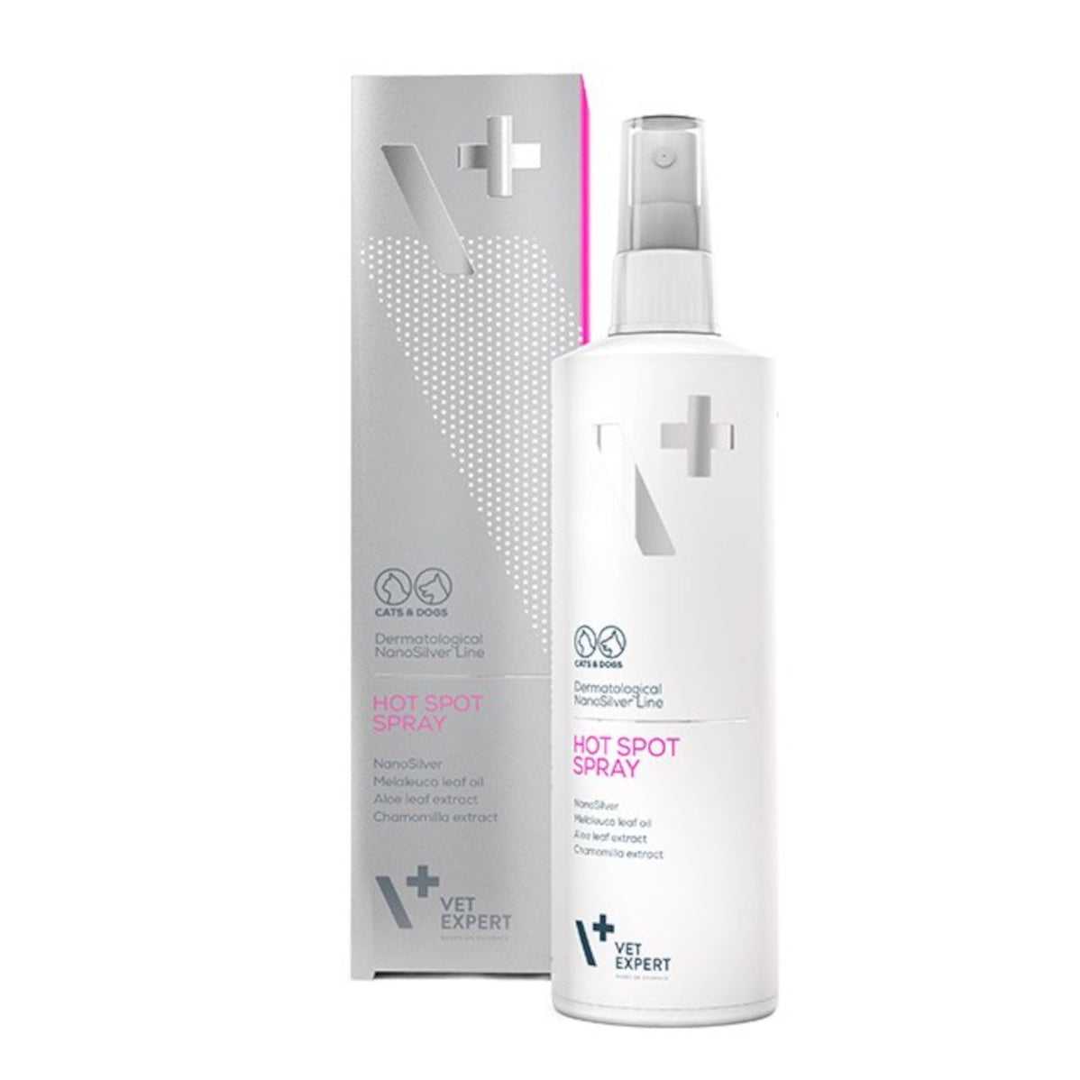 Vet Expert Hot Spot Spray Na Zmiany Skórne Dla Psów i Kotów 100 ml