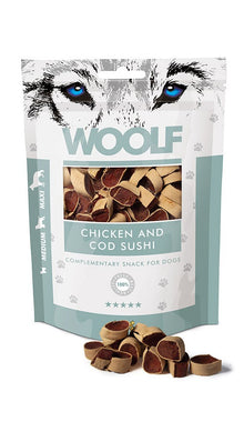 Woolf Chicken And Cod Sushi Kurczak Dorsz Przysmak Dla Psa 100 g