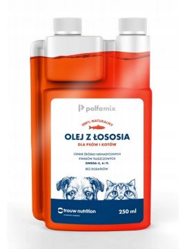 Polfamix Olej Z ososia Dla Psw i Kotw 250 ml