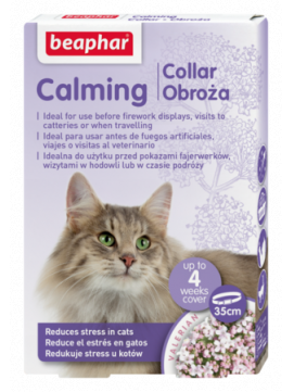 Beaphar Calming Collar Obroża Relaksacyjna Dla Kotów 35 cm