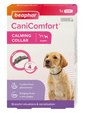 Beaphar CaniComfort Calming Collar Puppy Obroża Z Feromonami Dla Szczeniąt 45 cm