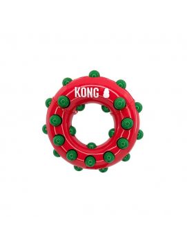 Kong Holiday Dotz Ring Świąteczna Zabawka Dla Psa