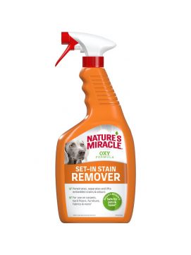 Natures MiracleSet-In Stain&Odour Remover Preparat Do Usuwania Starych Plam i Zapachw Po Psie 709 ml