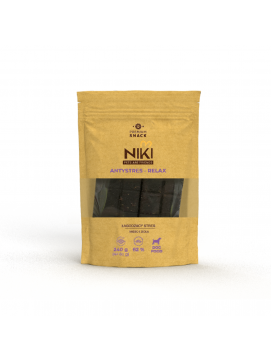 Niki Premium Snack Antystres - Relax Monobiałkowy Przysmak Dla Psów Na Uspokojenie i Redukcję Stresu 240 g