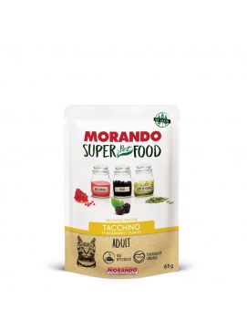 Morando Super Food Mokra Karma Dla Dorosłych Kotów Mus z Indyka 85 g
