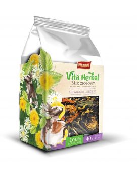Vitapol Vita Herbal Dla Gryzoni i Krlika Mix Zioowy 40 g