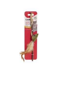 Camon Cat Toy Wędka Matatabi z Myszką Kocimiętką 25 cm