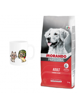 Pakiet Morando Pro Sucha Karma Dla Psa z Wołowiną 15 kg + Kubek z Twoim Pupilem GRATIS!