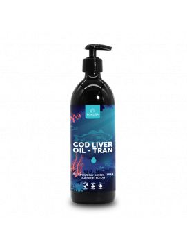 Pokusa OceanicLine Cod Liver Oil Tran Olej z Wtroby Dorsza Dla Psw i Kotw 500 ml